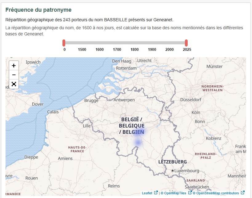 Carte famille Basseille