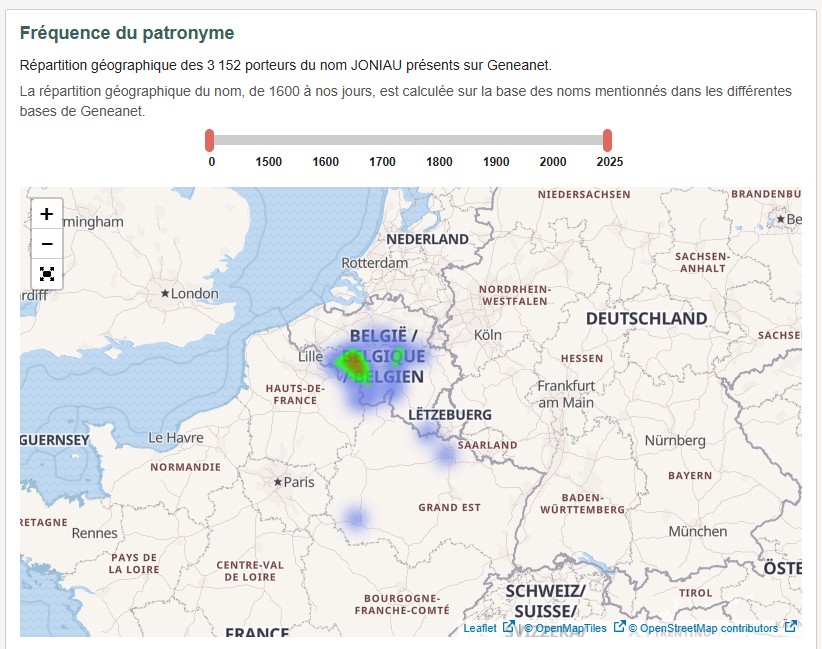 Carte famille Joniau