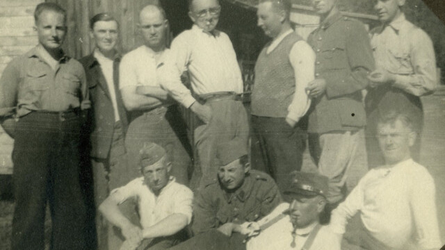 photo de parrain Edgard prisonnier en Allemagne