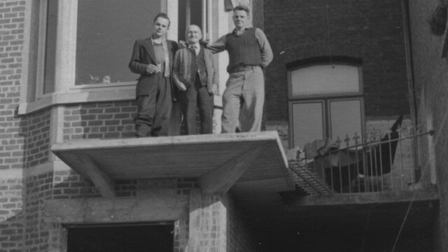 Mon oncle Nestor chez Englebert rue Henri Lecocq